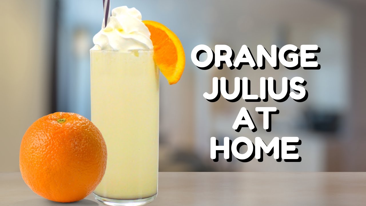 orange julius recipe without concentrate