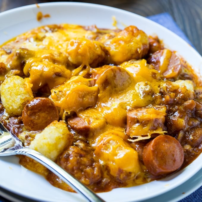 hot dog casserole recipe