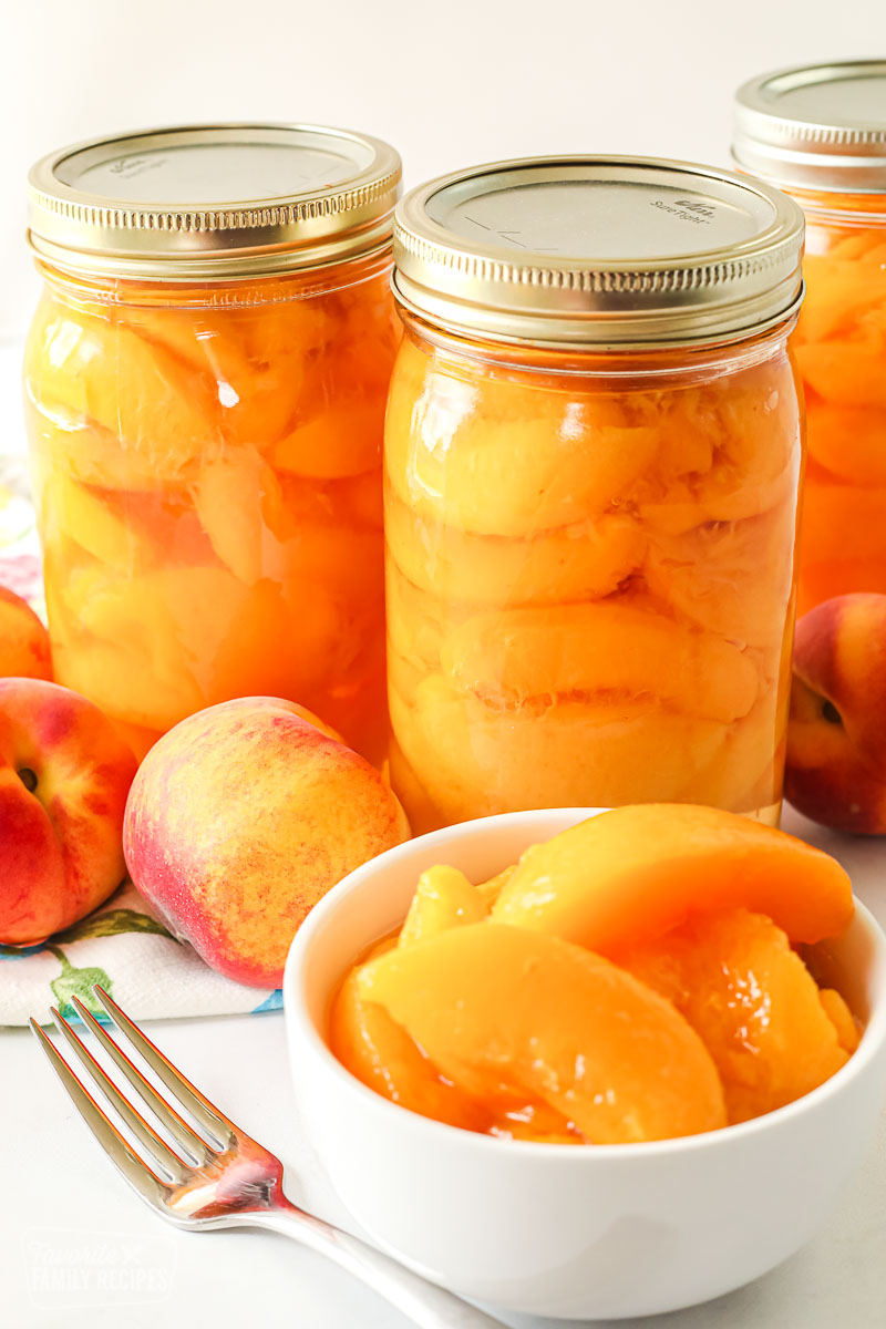 recipes to can peaches