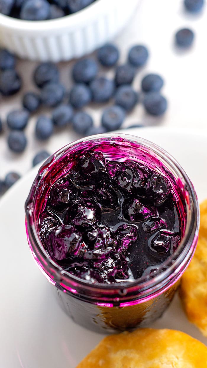 blueberry jam recipe without pectin