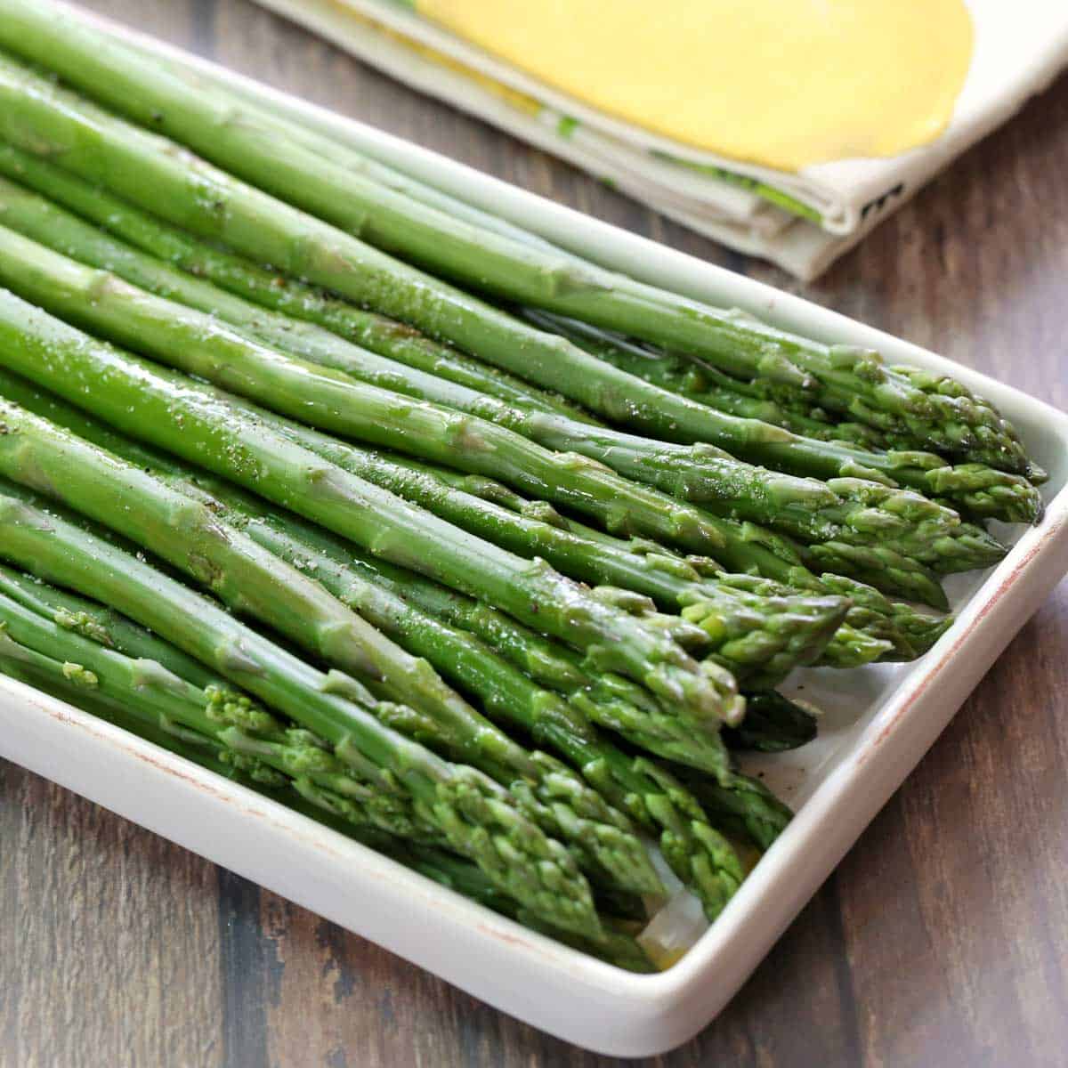 steam asparagus recipes