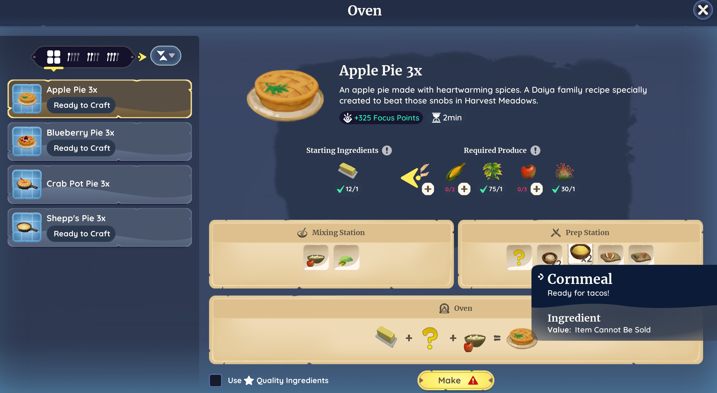 palia apple pie recipe