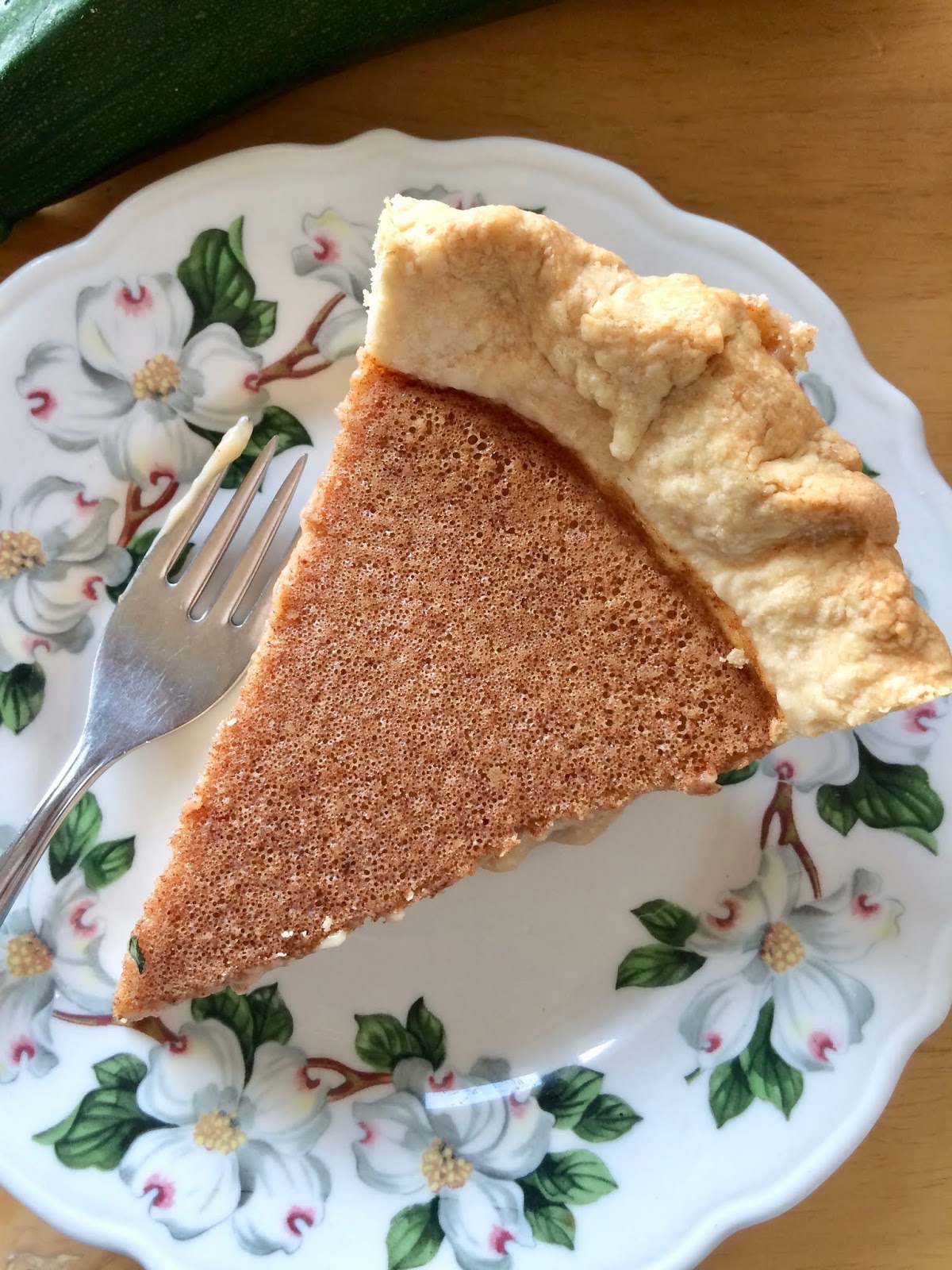 old fashioned zucchini pie recipe