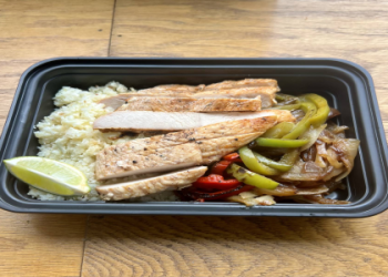 chicken fajita bowl meal prep