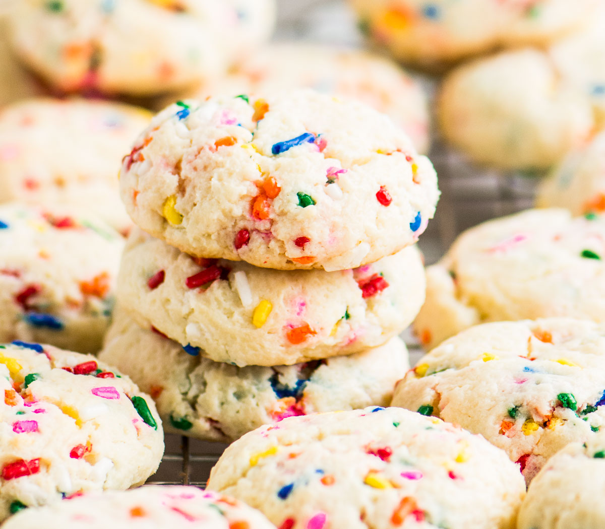 funfetti cookies recipe with cake mix