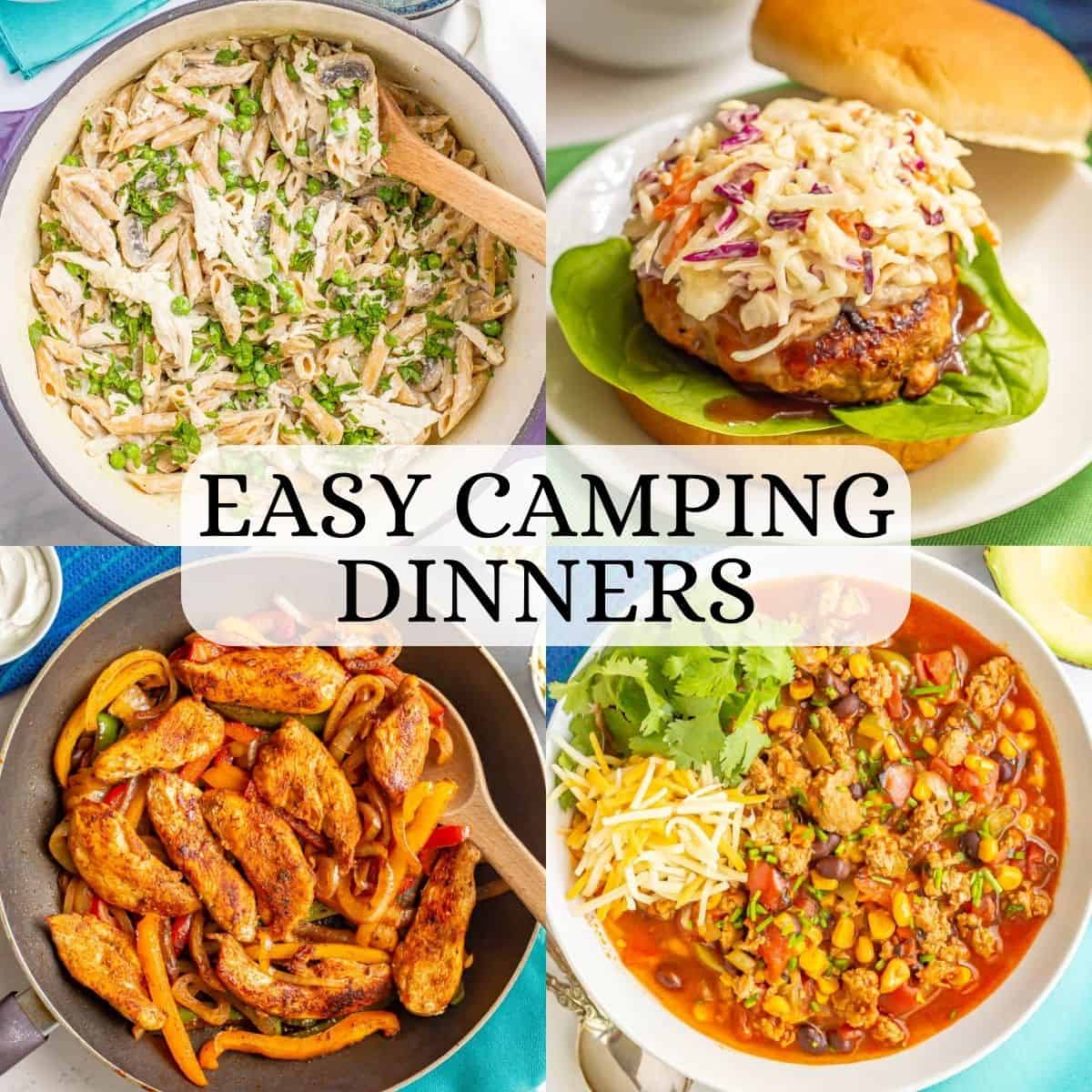 ideas for camping meals