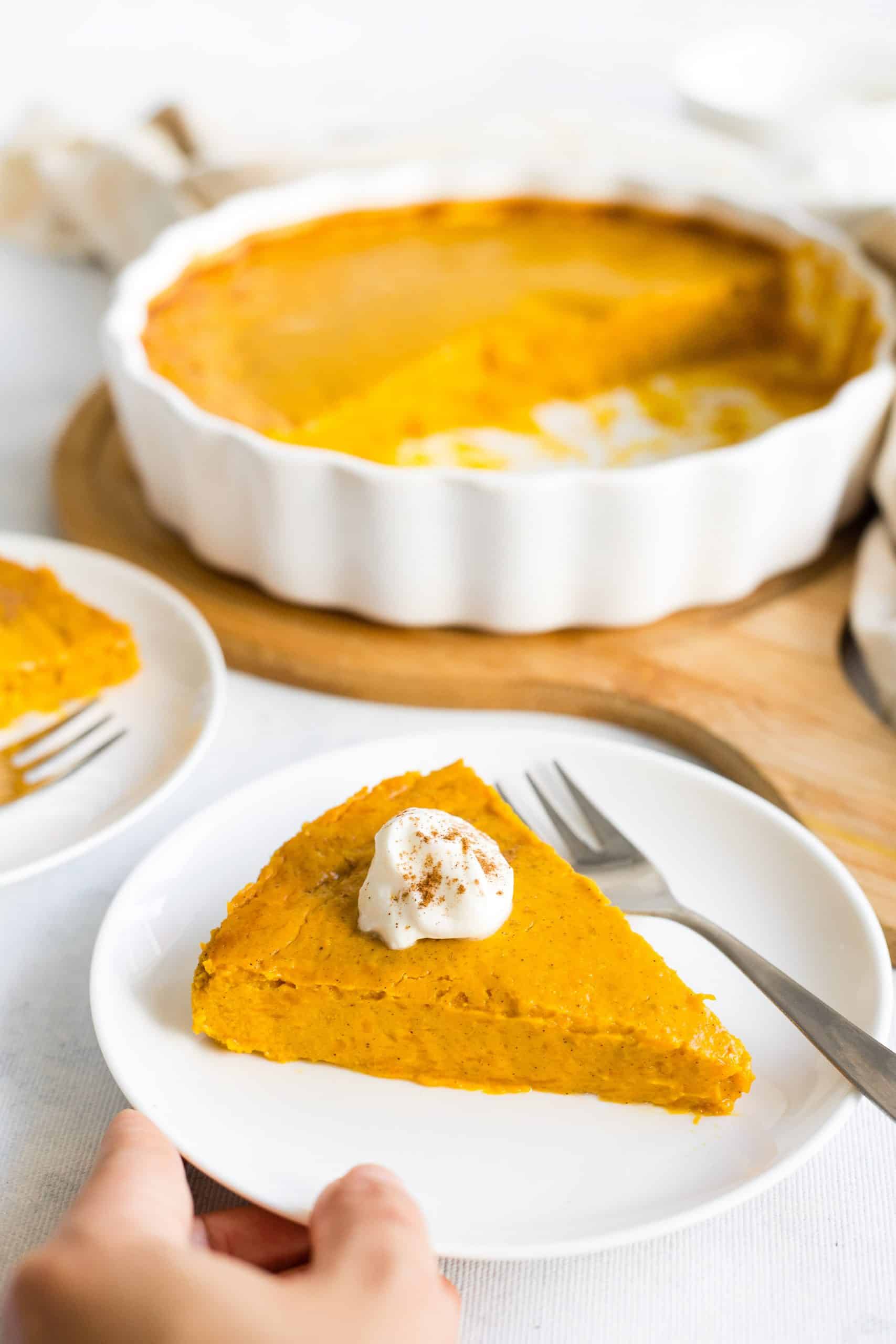 non dairy pumpkin pie recipe