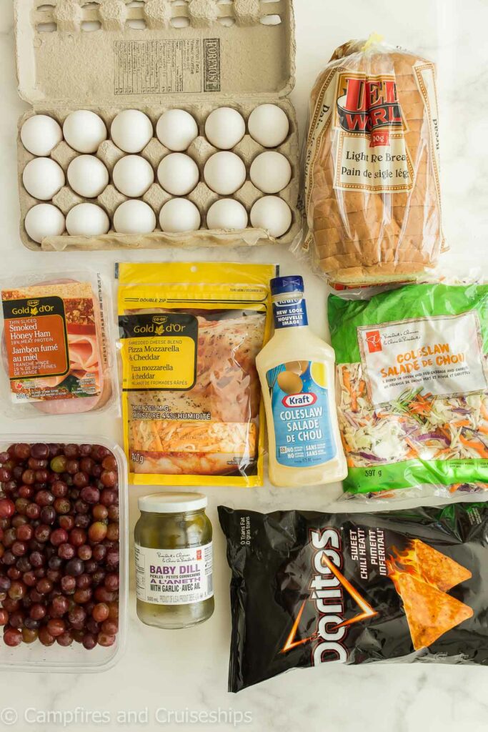 prep camping meals