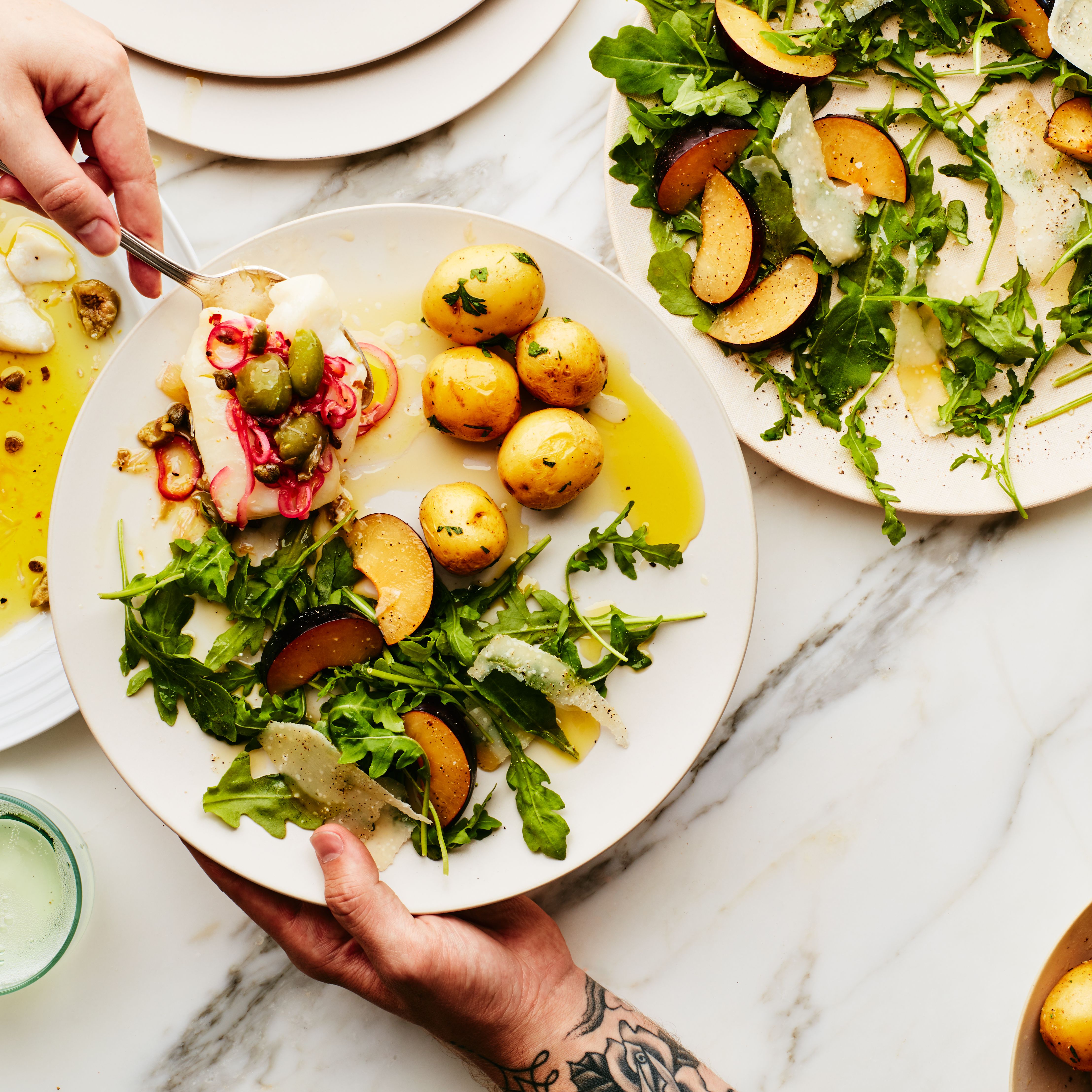 three course meal recipes