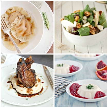 four course meal ideas