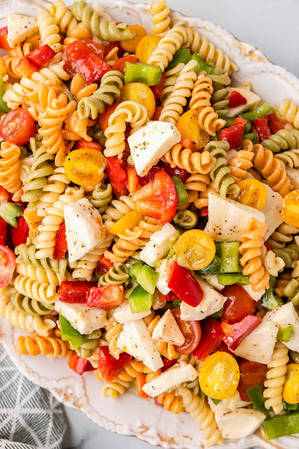 tri color pasta recipe ideas