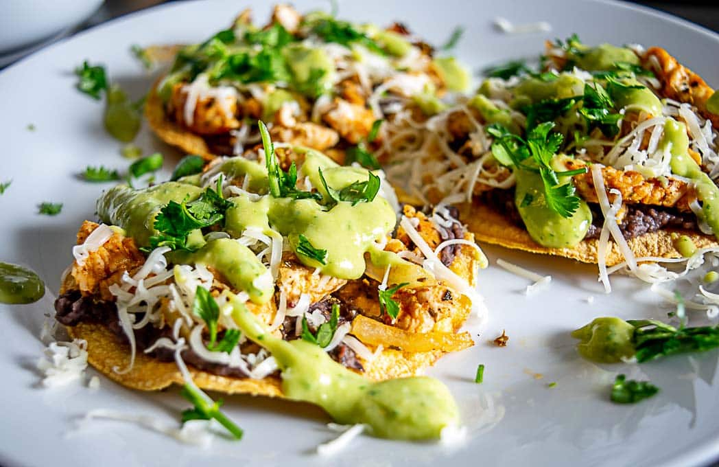 chicken for tostadas recipe