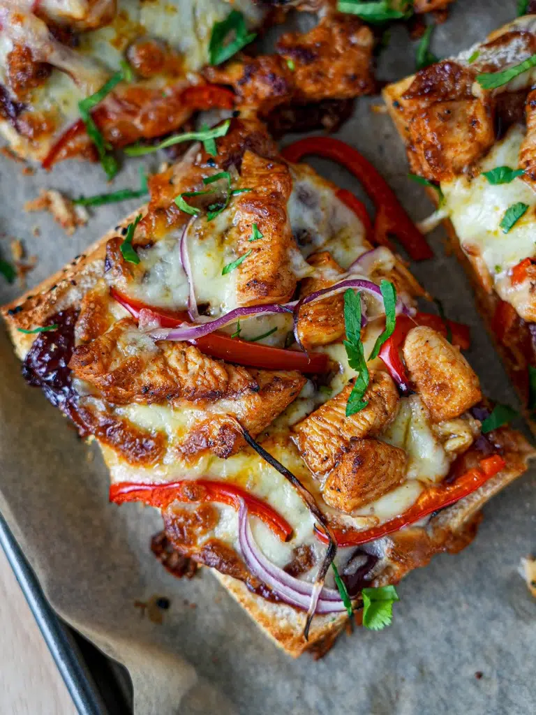 chicken flat bread recipe