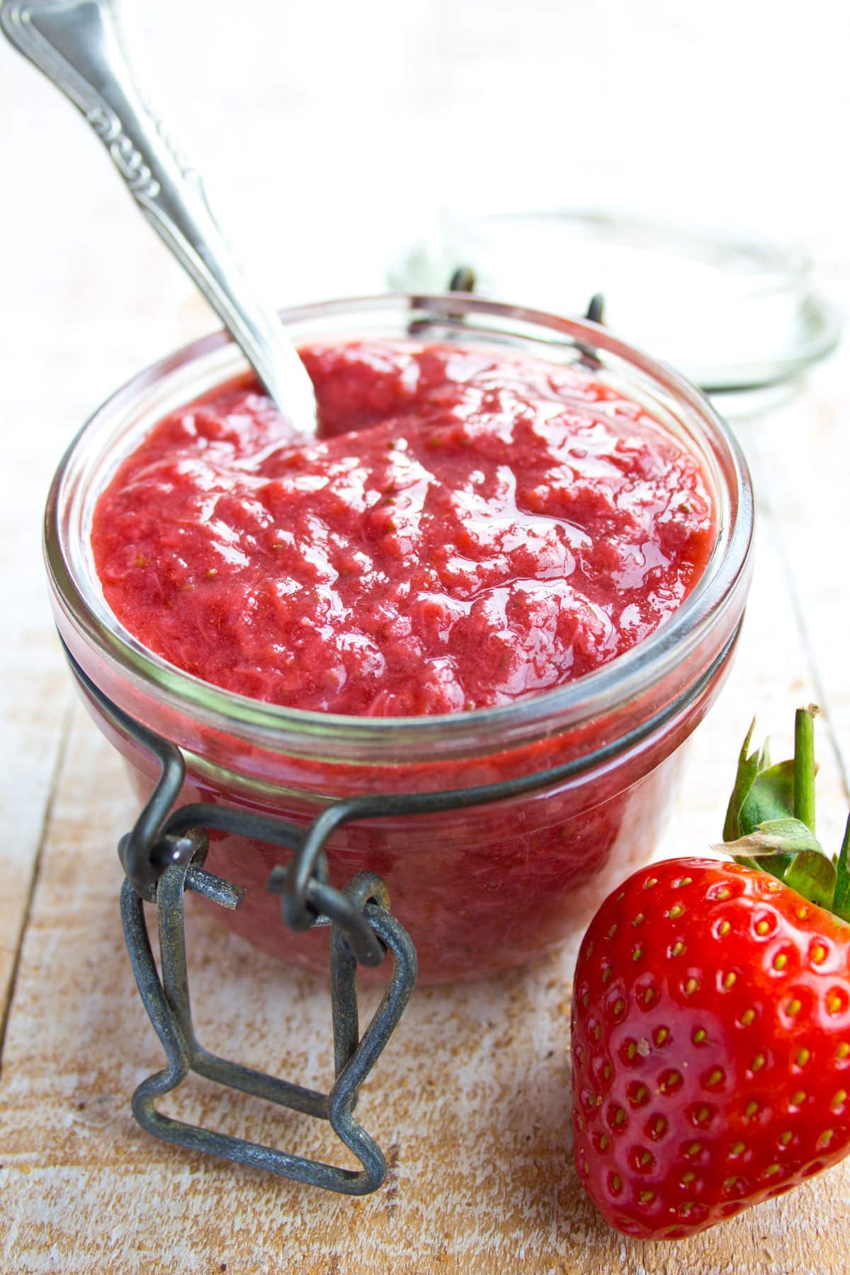 strawberry preserves recipe low sugar