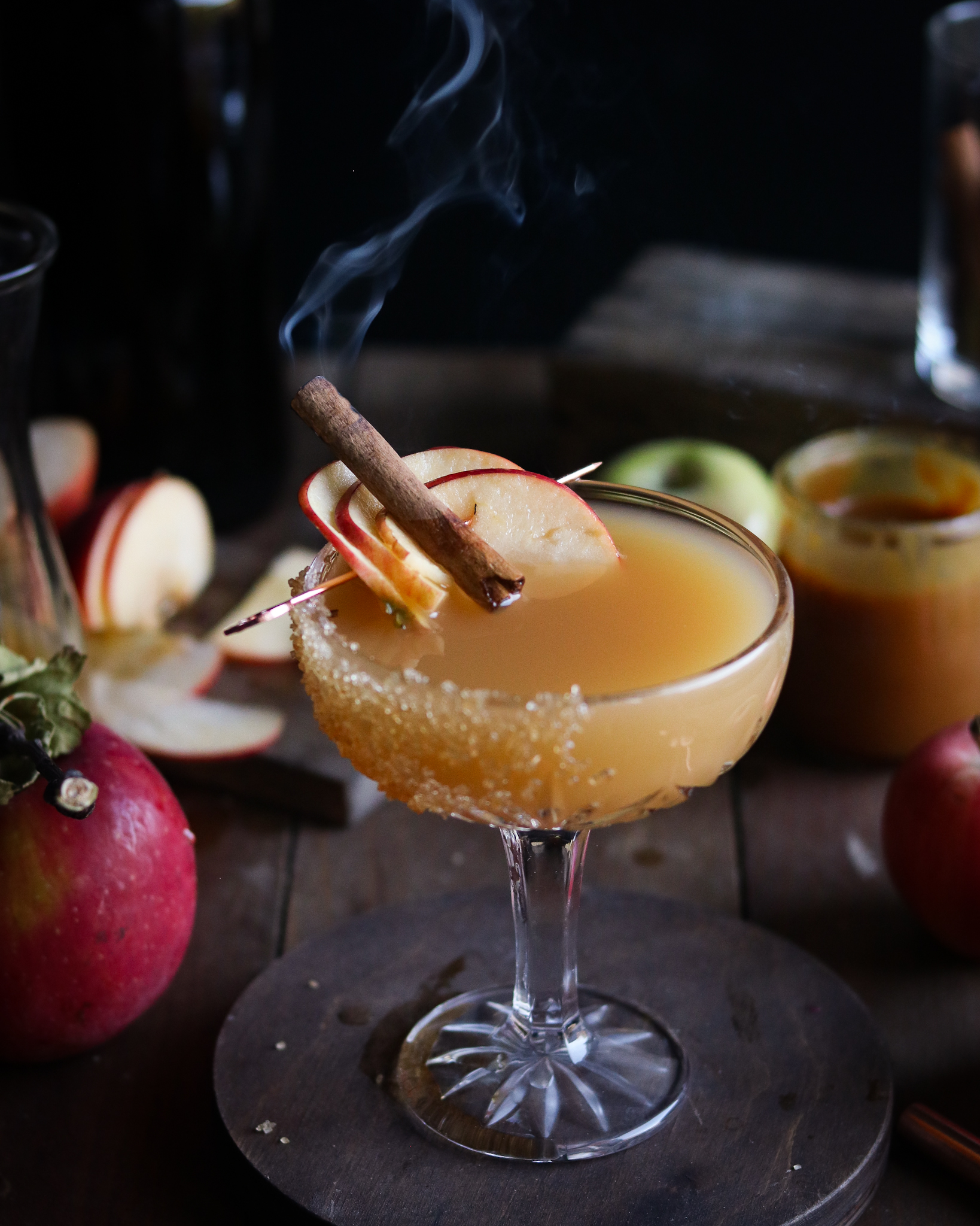apple caramel martini recipe