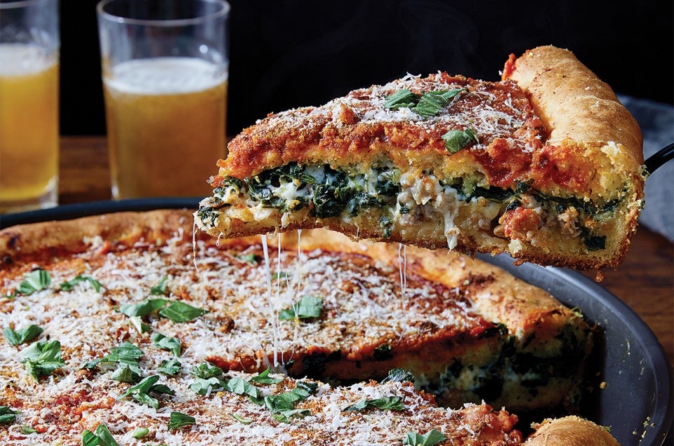 stuffed pizza recipe