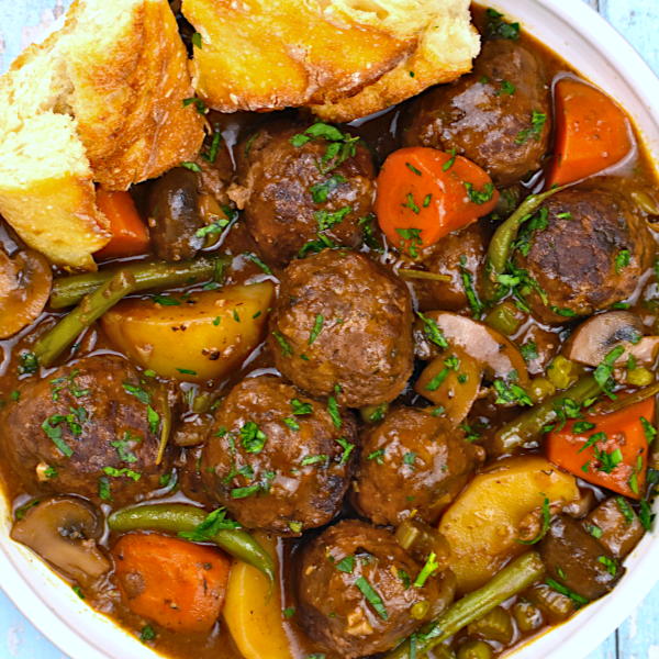 stew meatballs recipe