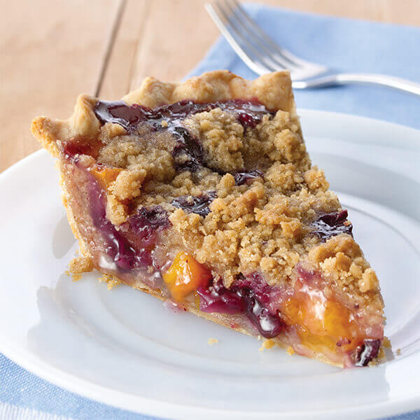 peach blueberry pie recipe