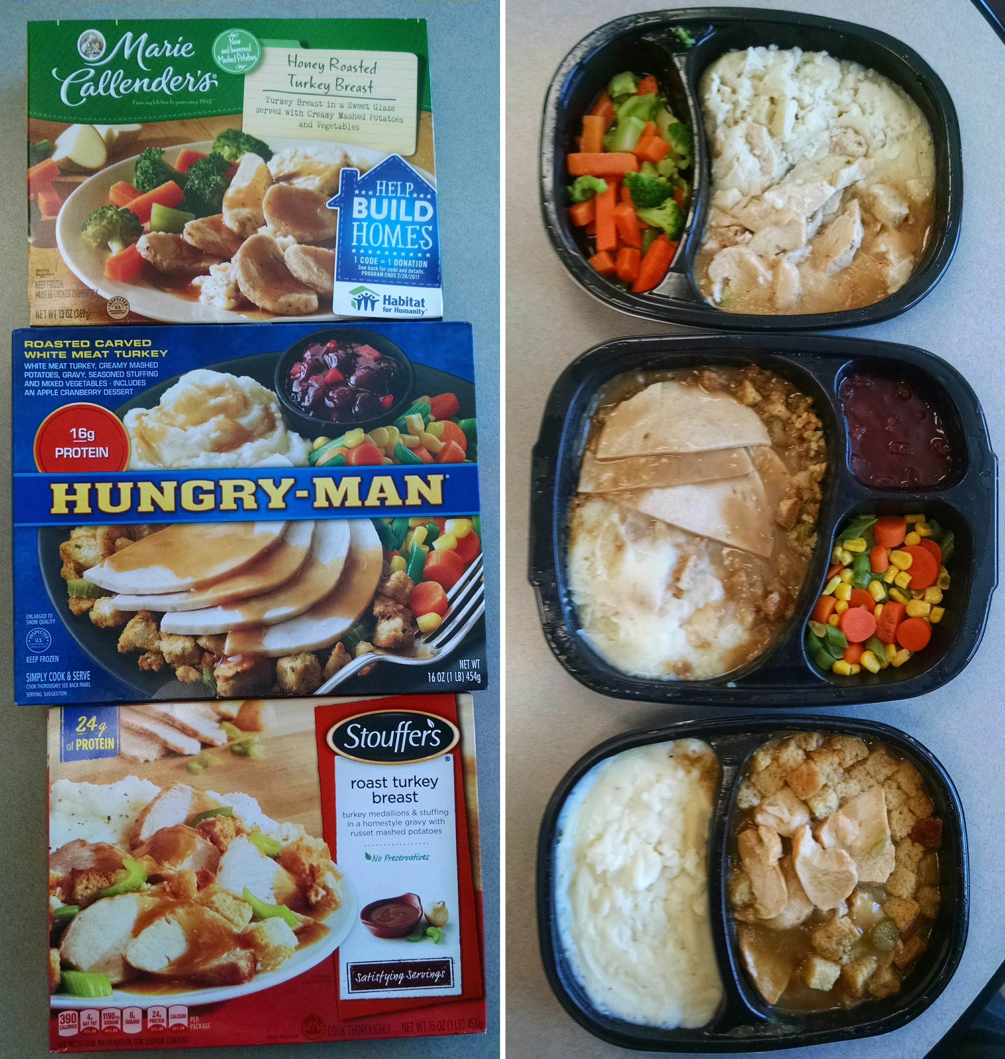 thanksgiving frozen meal
