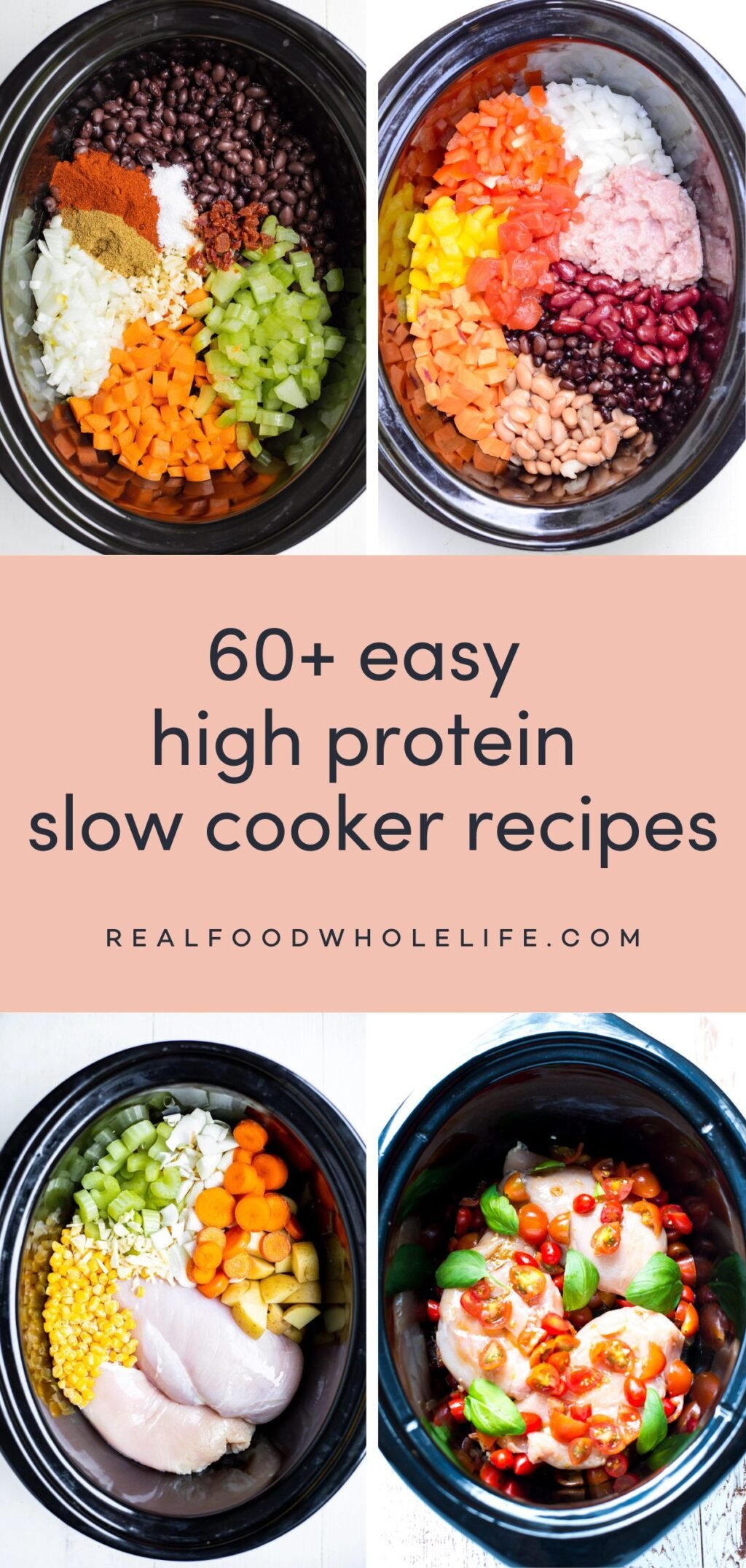 slow cooker protein meals