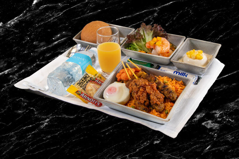 singapore airlines meal selection