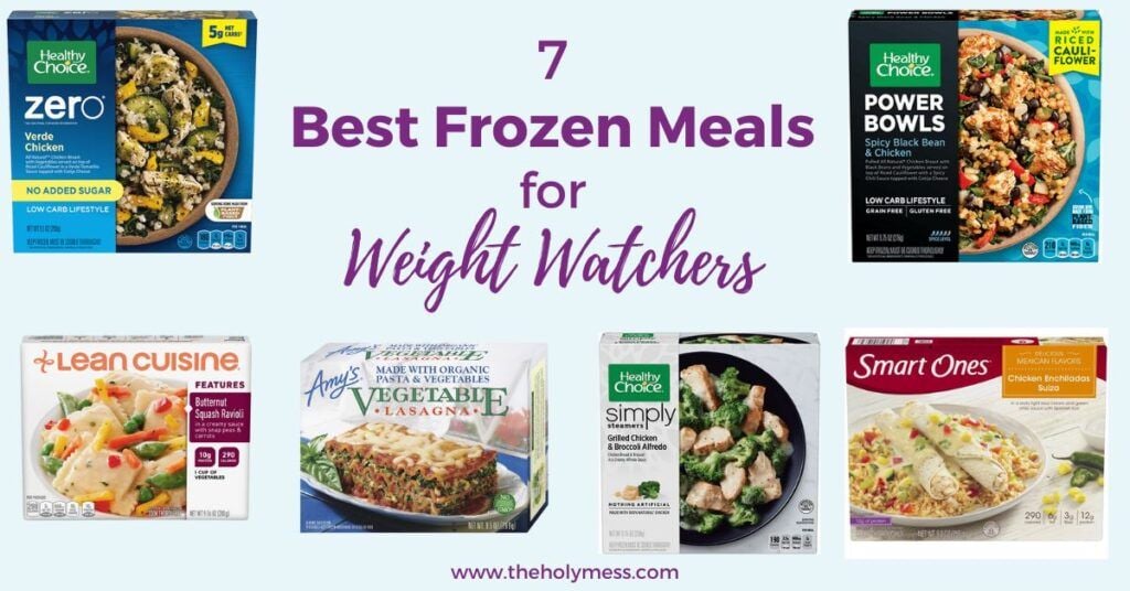 best frozen meals for weight watchers