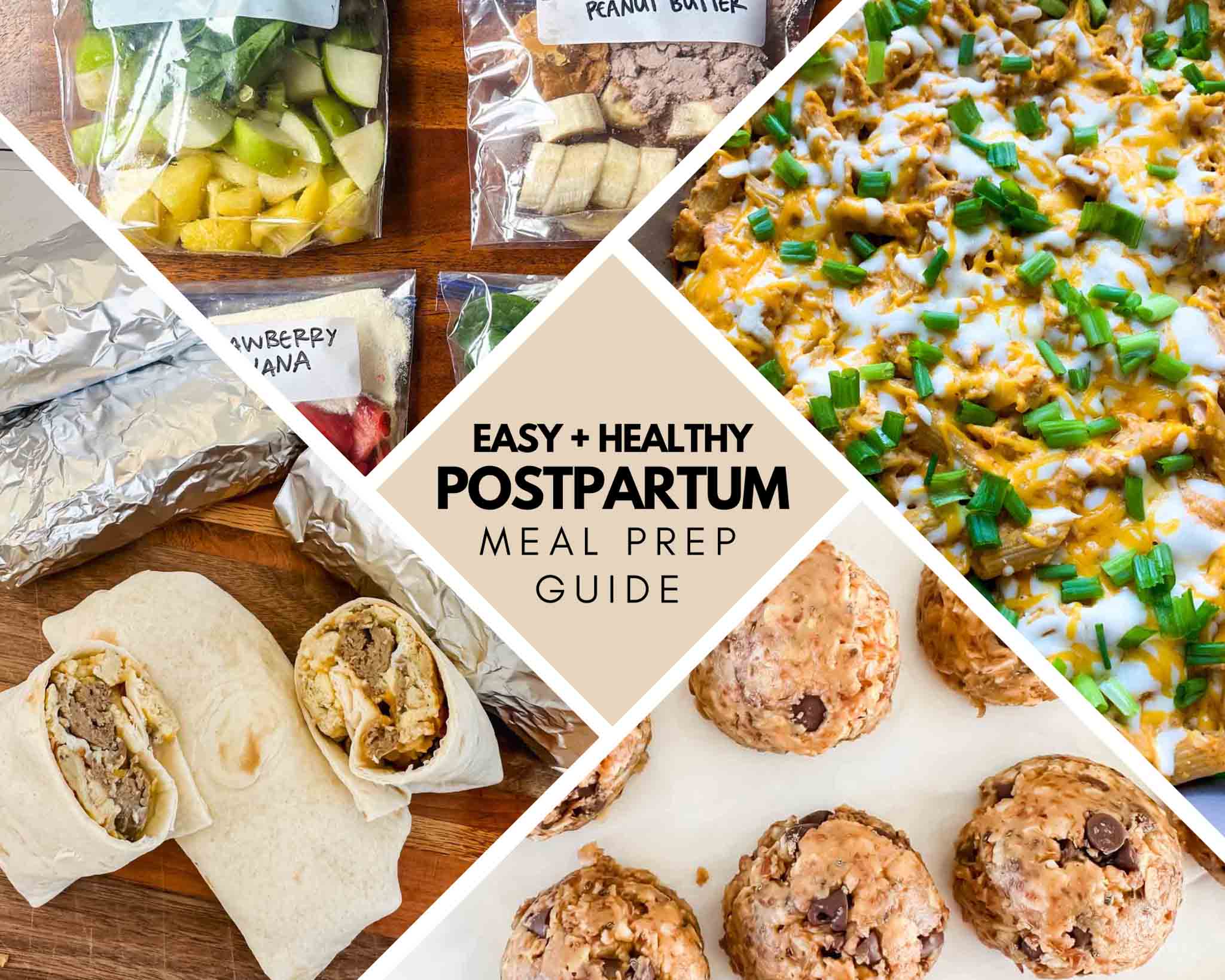 best meals for postpartum moms