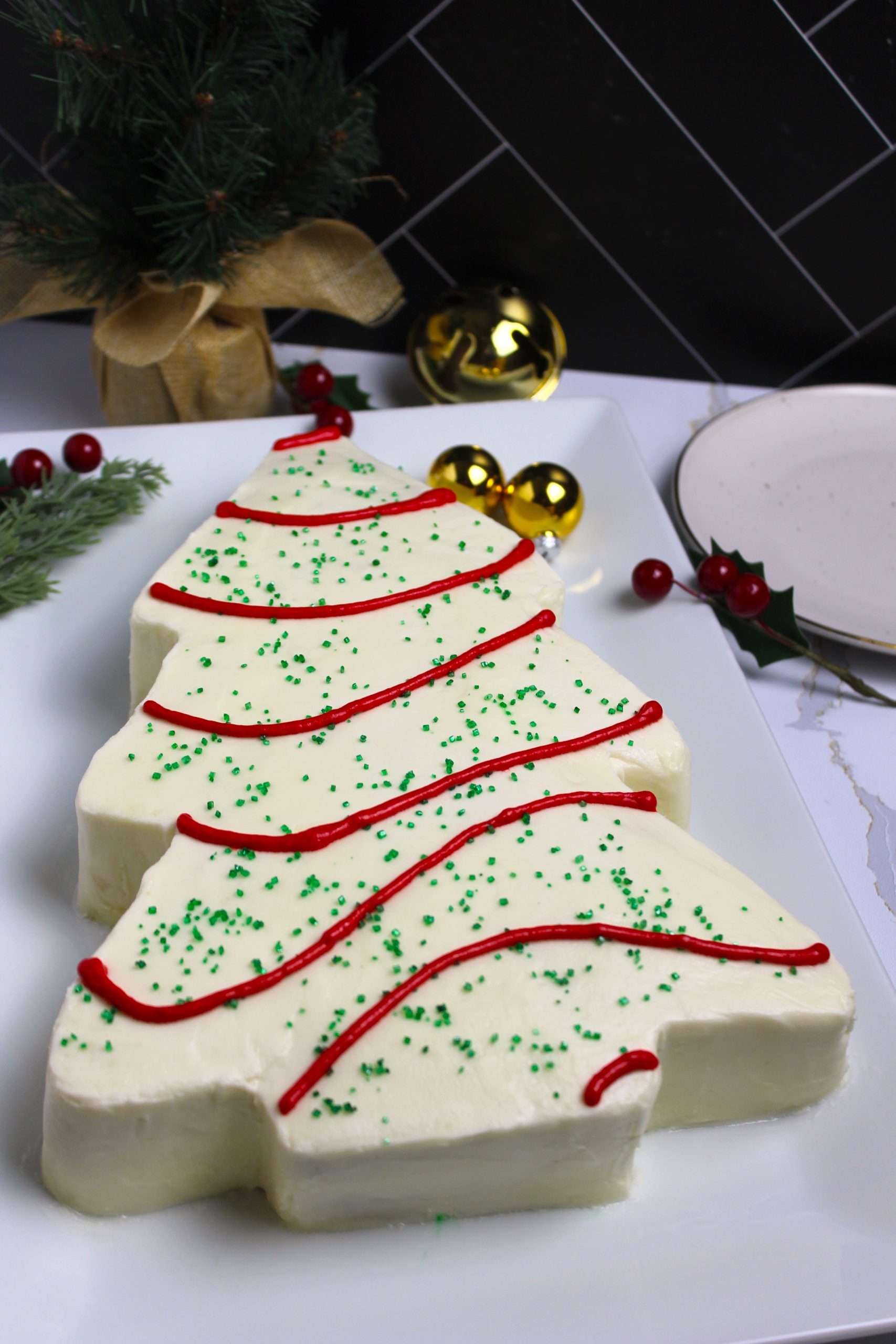 christmas tree cake recipe
