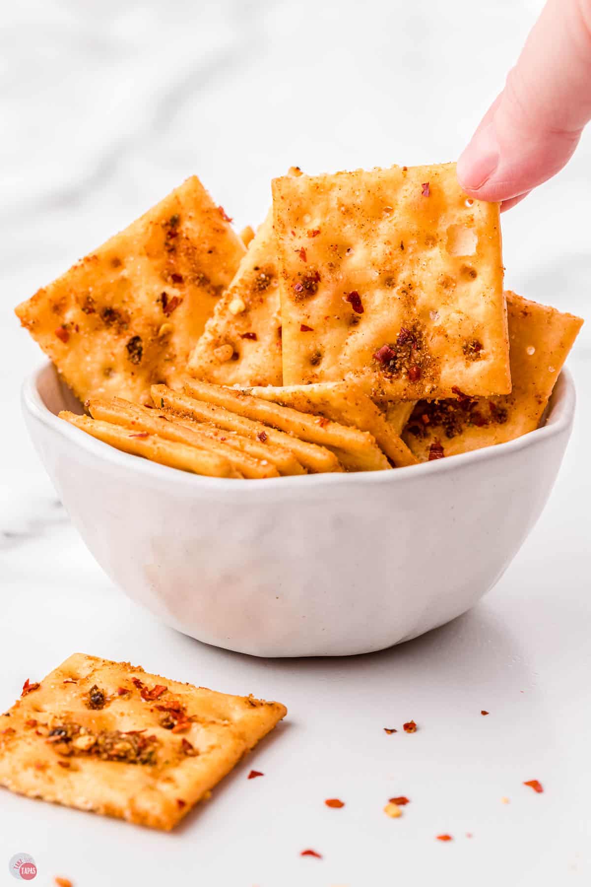 spicy crackers recipe saltine cracker