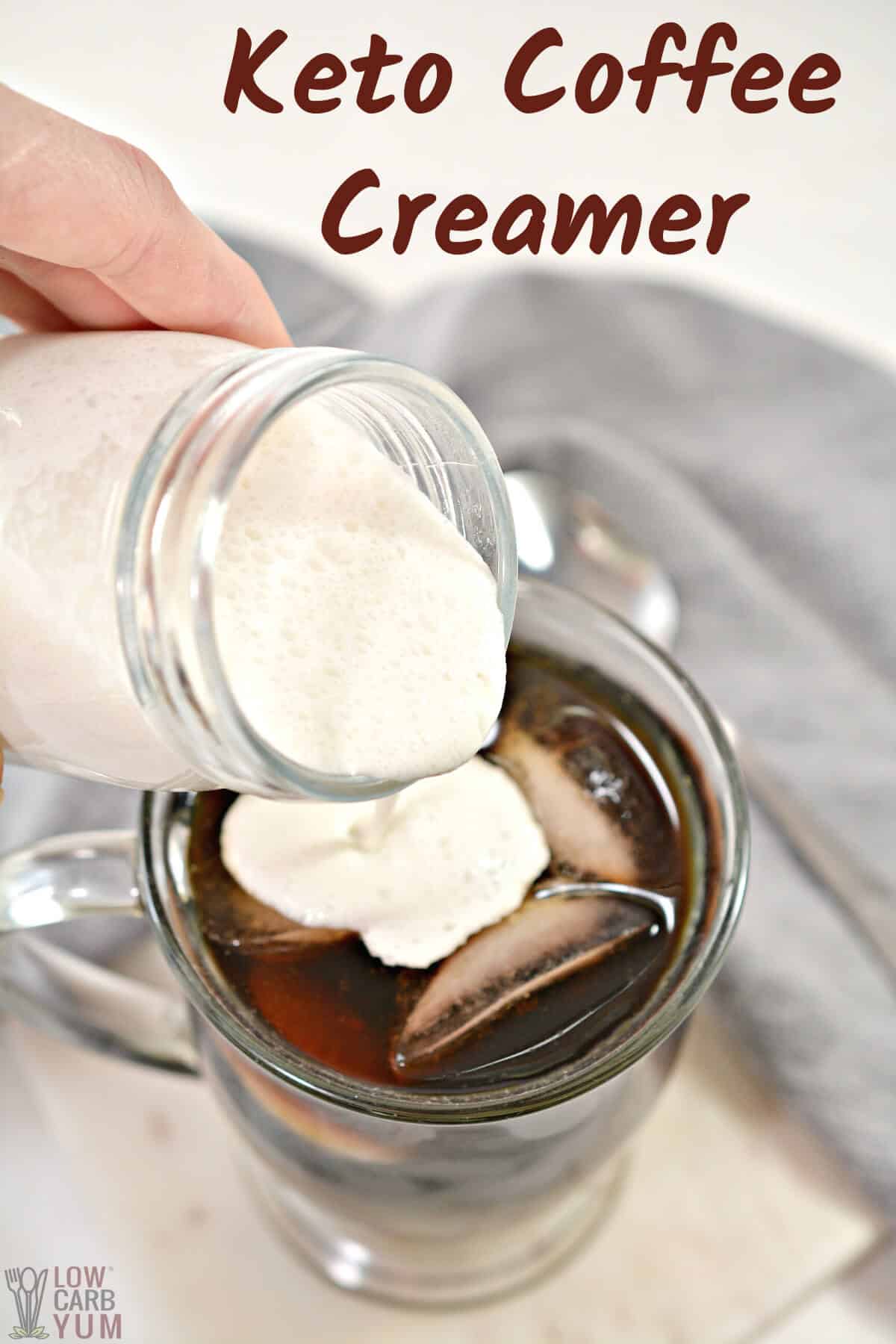sugar free coffee creamer recipe