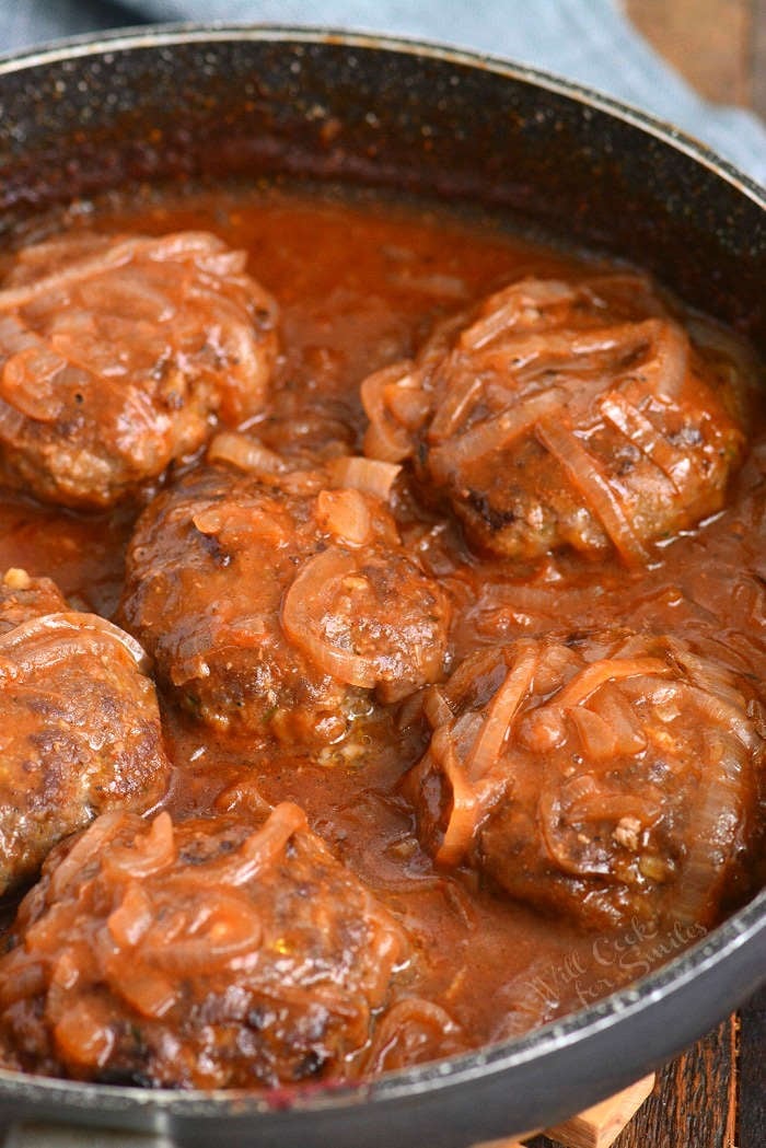 salisbury steak recipe french onion soup mix
