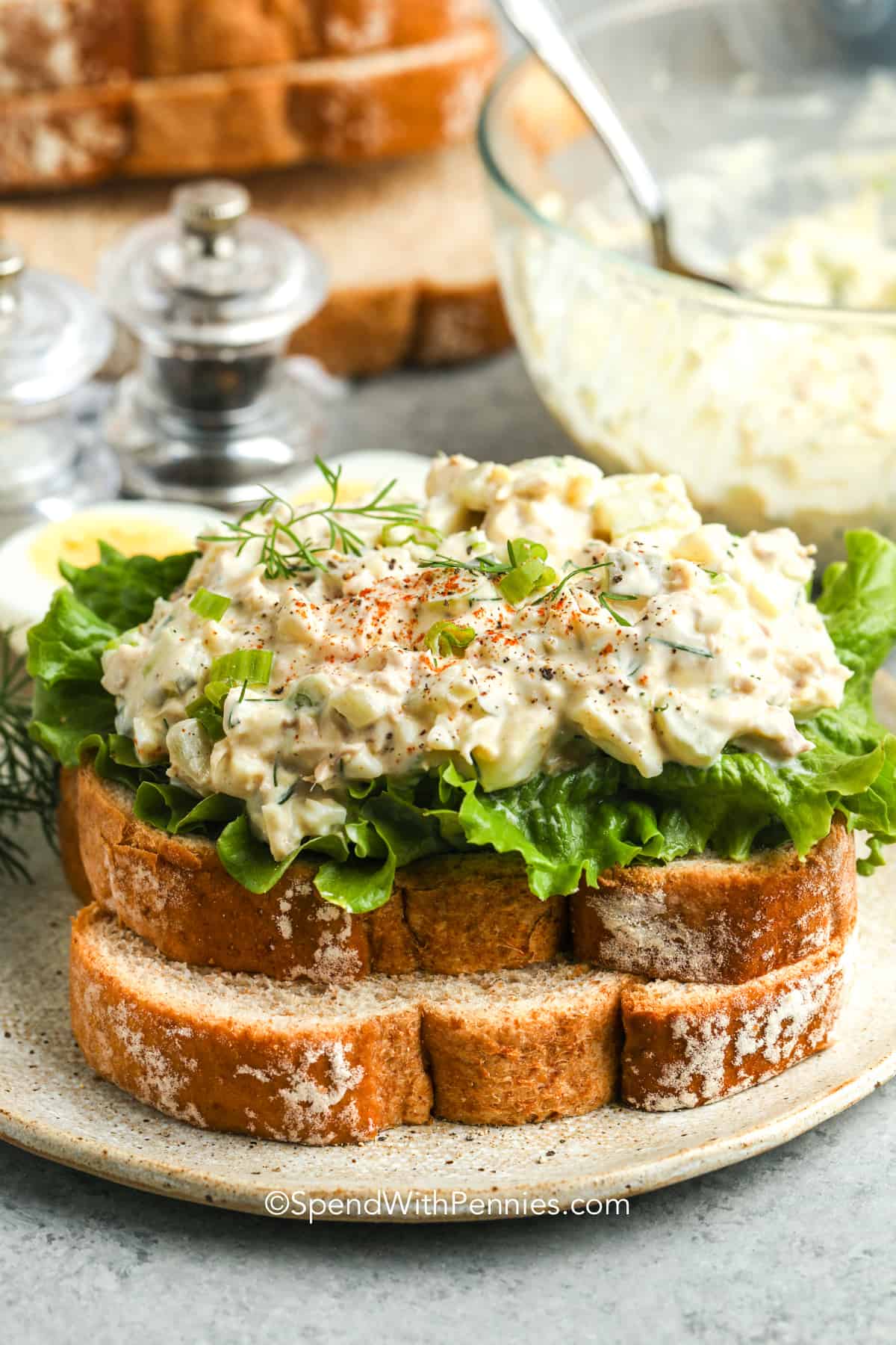 tuna salad recipe with egg and relish
