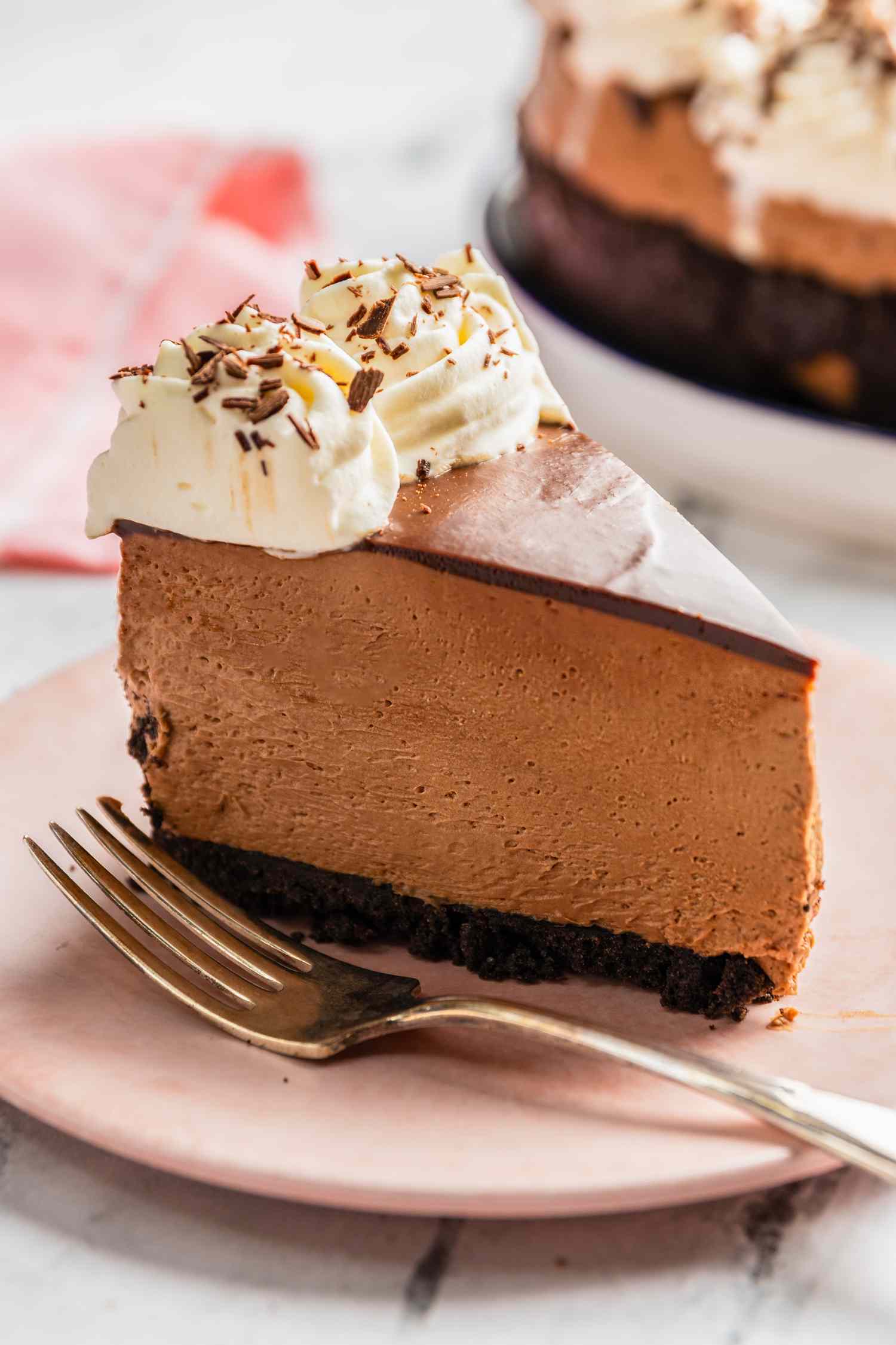 unbaked chocolate cheesecake recipe