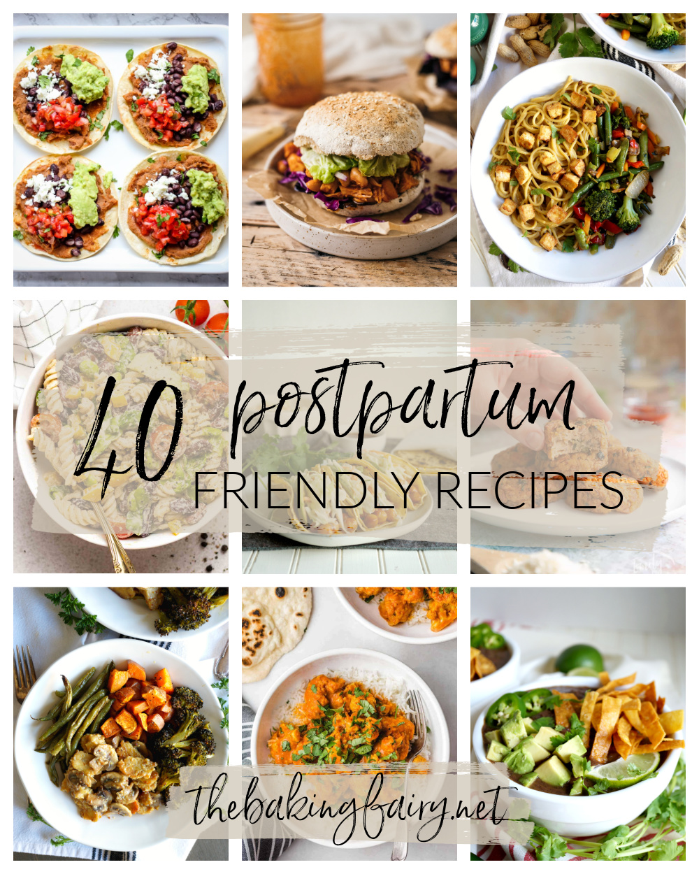 best meals for postpartum moms