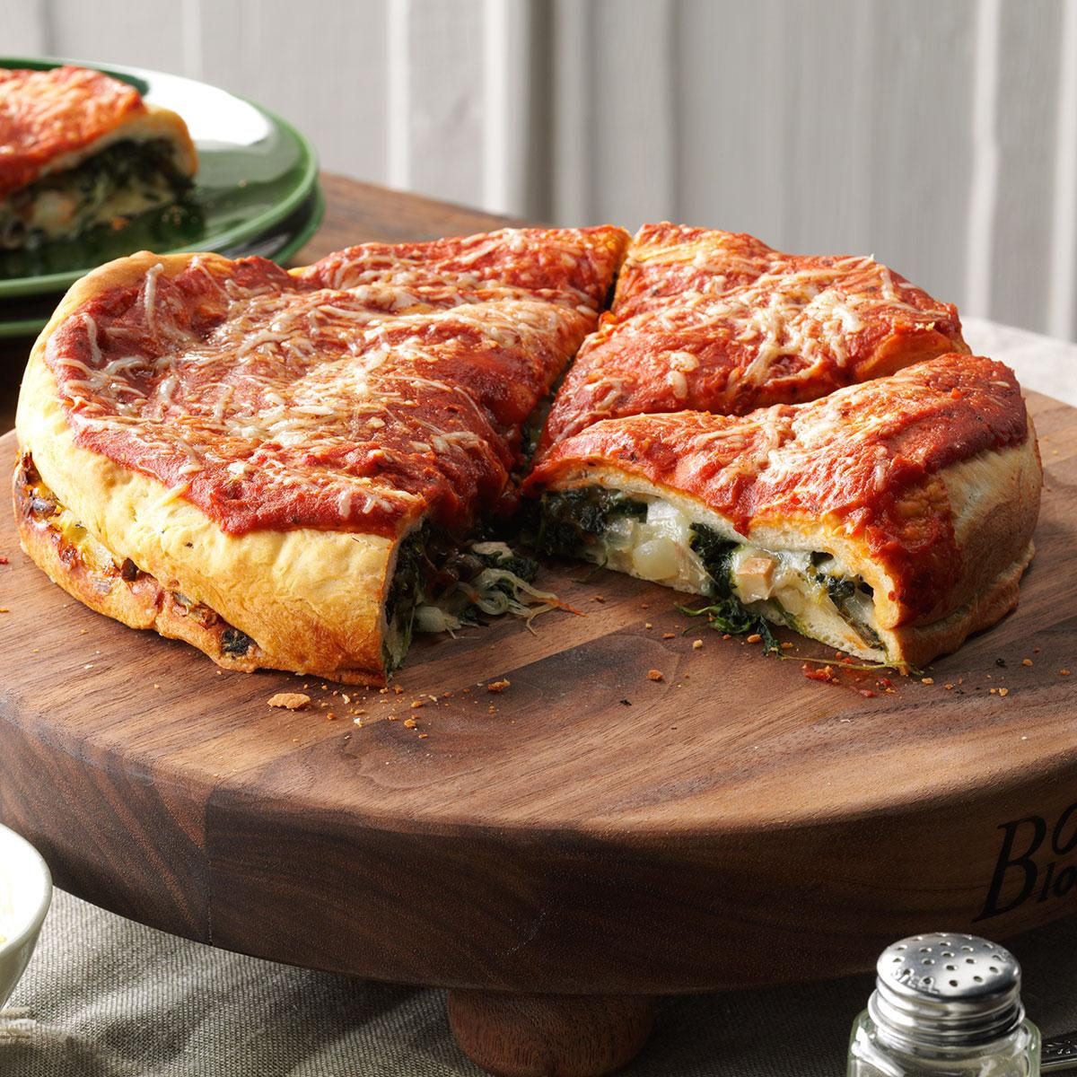 stuffed pizza recipe