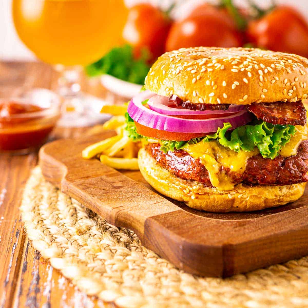 smoked burger recipes