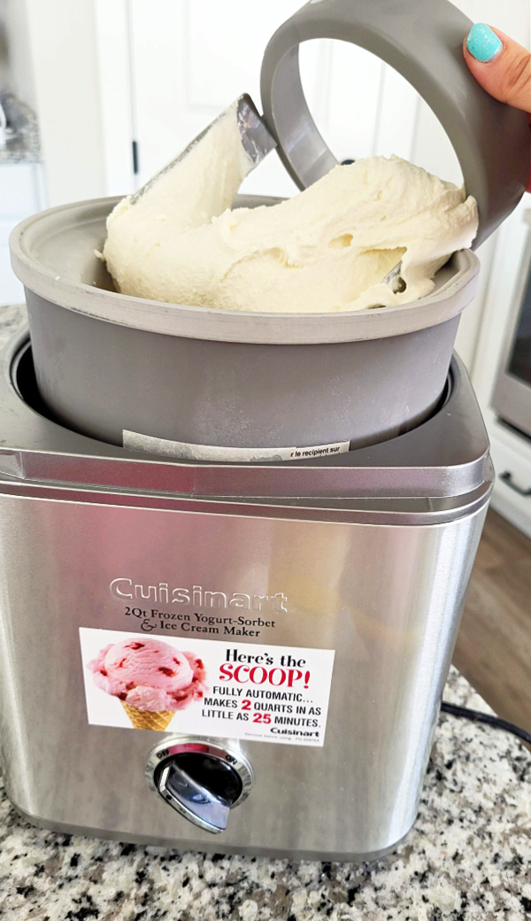 recipe for cuisinart ice cream maker 2 quart