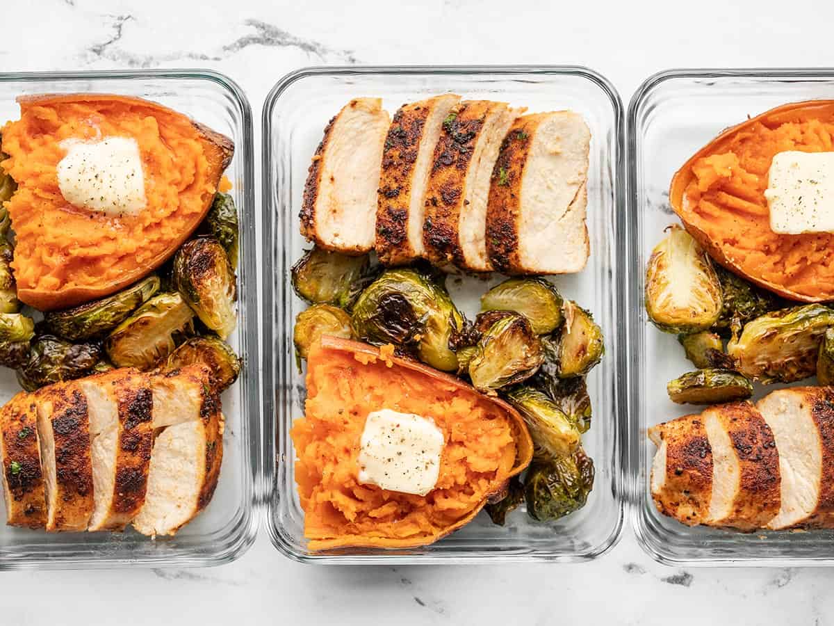 baked chicken breast meal prep