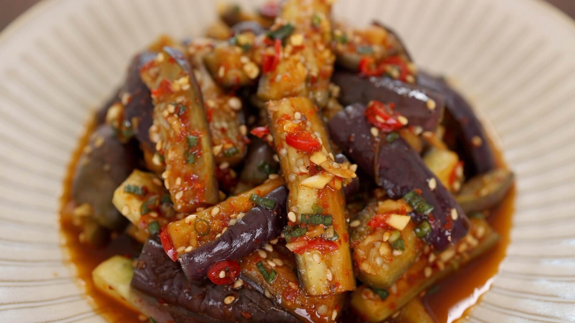 eggplant korean recipes