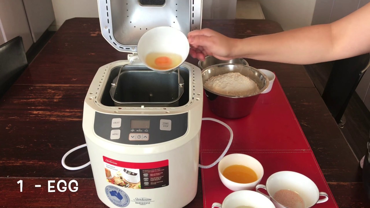 sunbeam bread maker recipes