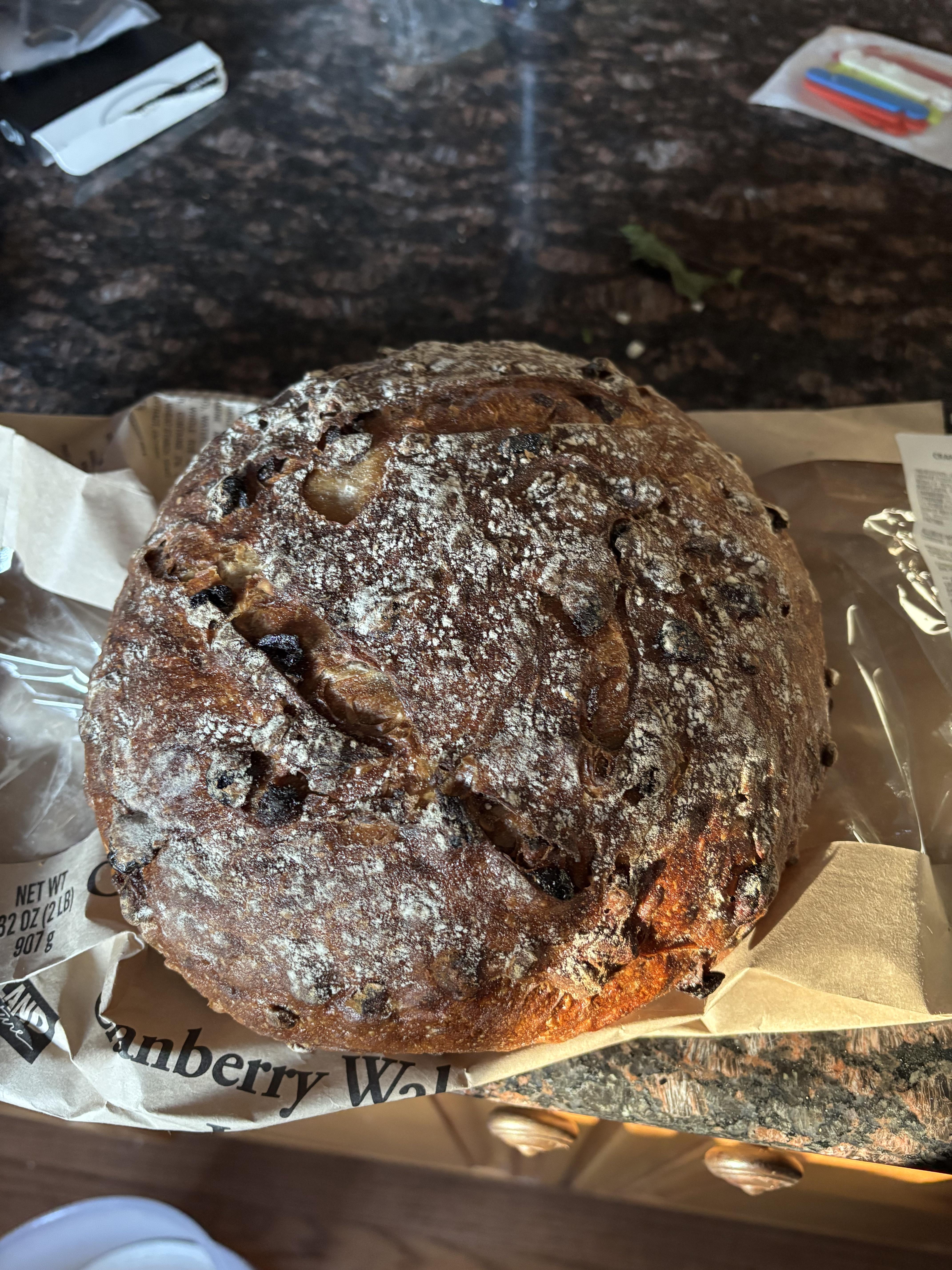 costco cranberry walnut bread recipe