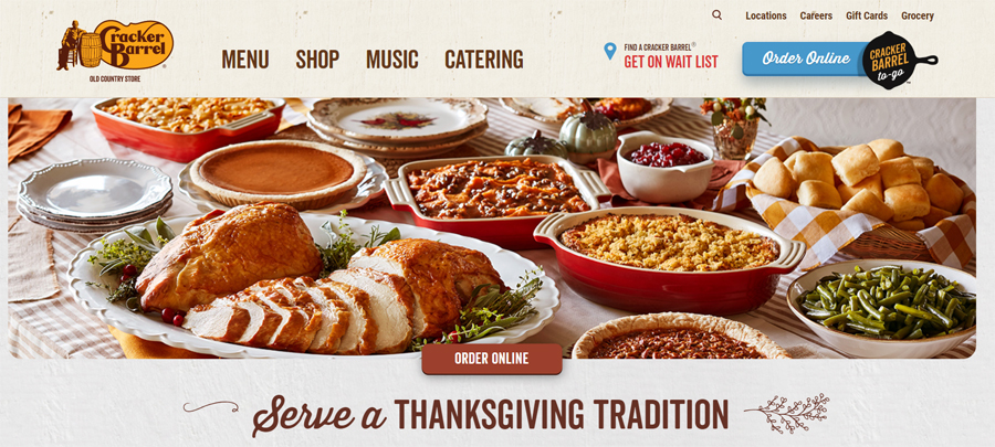thanksgiving meal restaurant near me