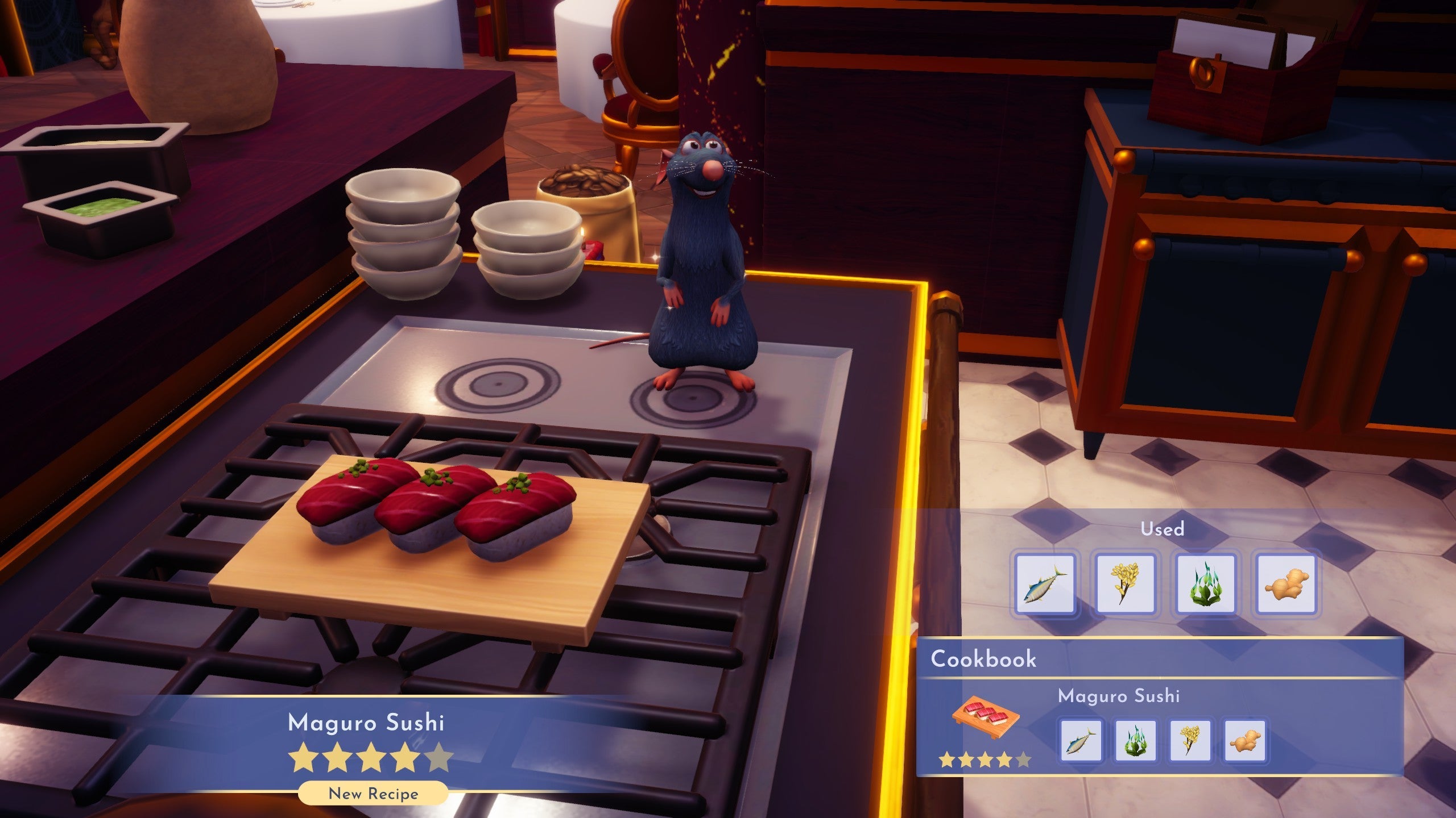 sushi dreamlight valley recipe