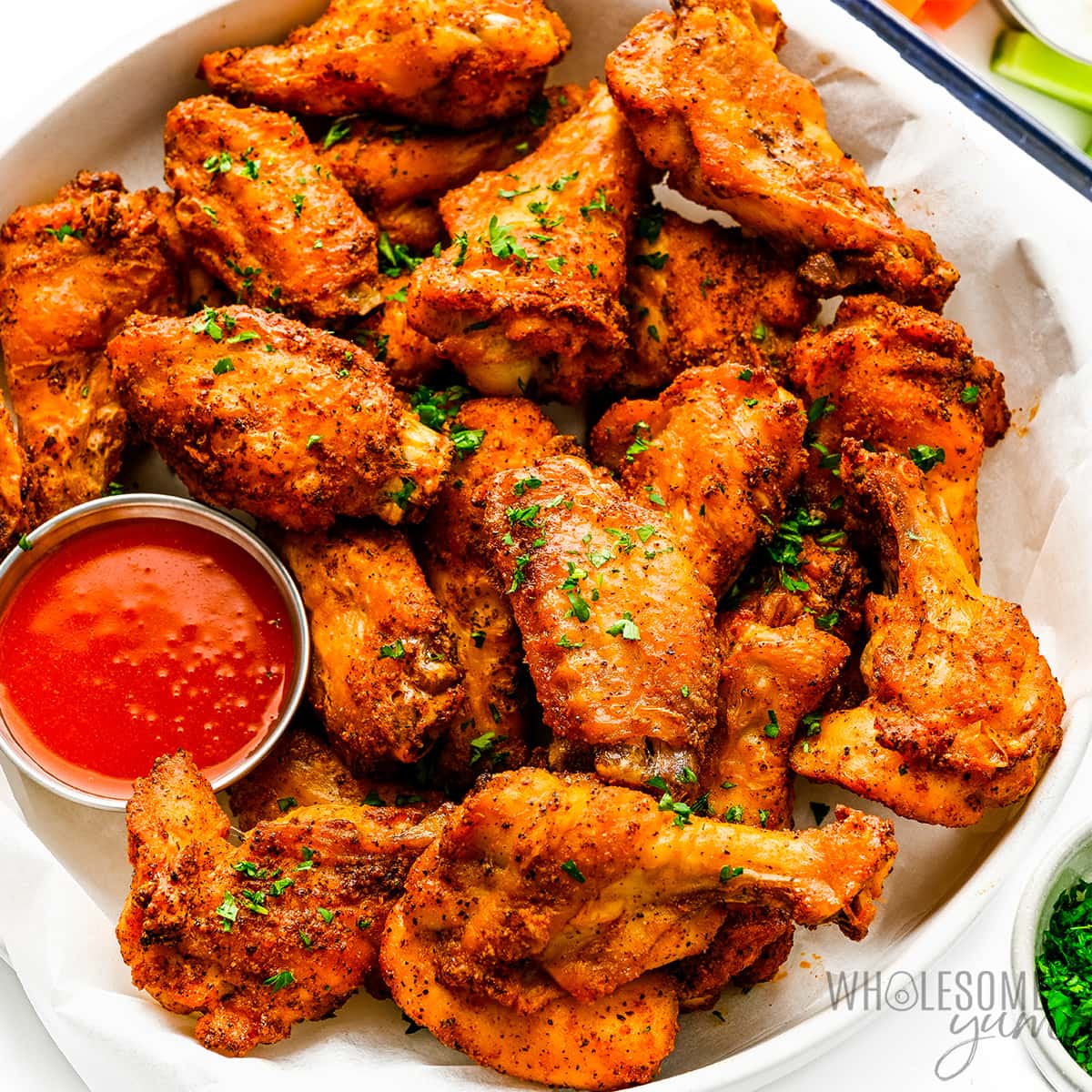 quick and easy baked frozen hot wings recipe