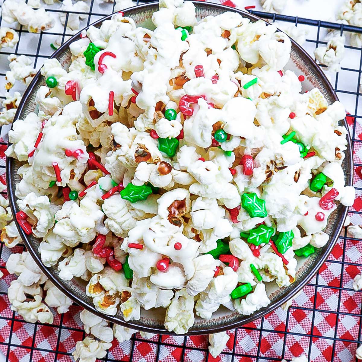 recipe for popcorn and white chocolate