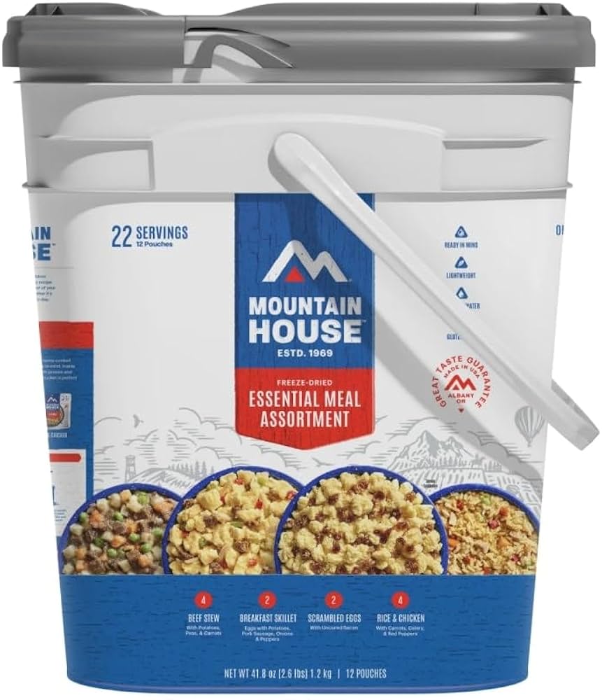 mountain house emergency meals