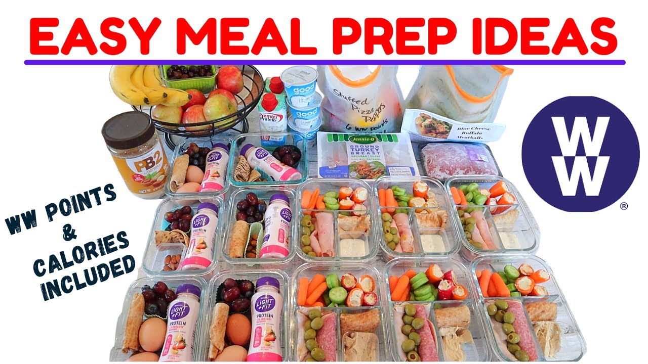 weight watchers meal prep ideas