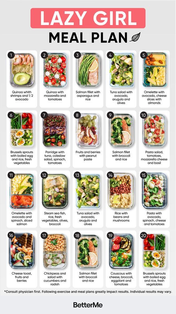 lazy girl meal prep