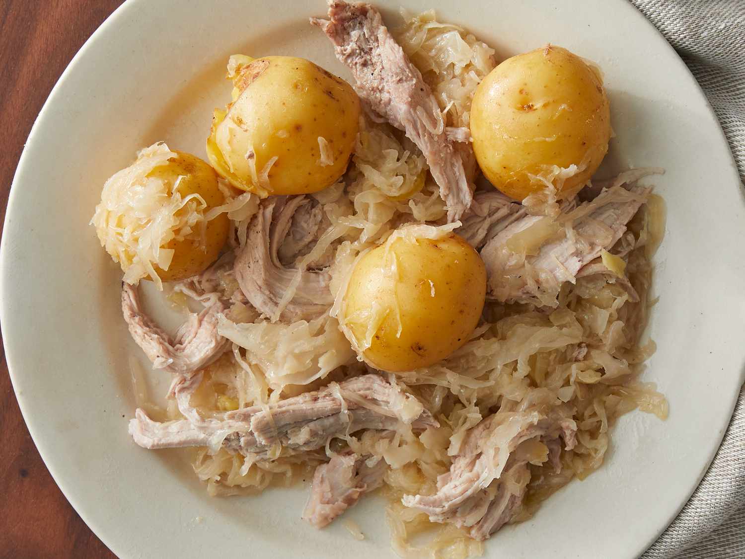 recipe for pork and sauerkraut in a crock pot