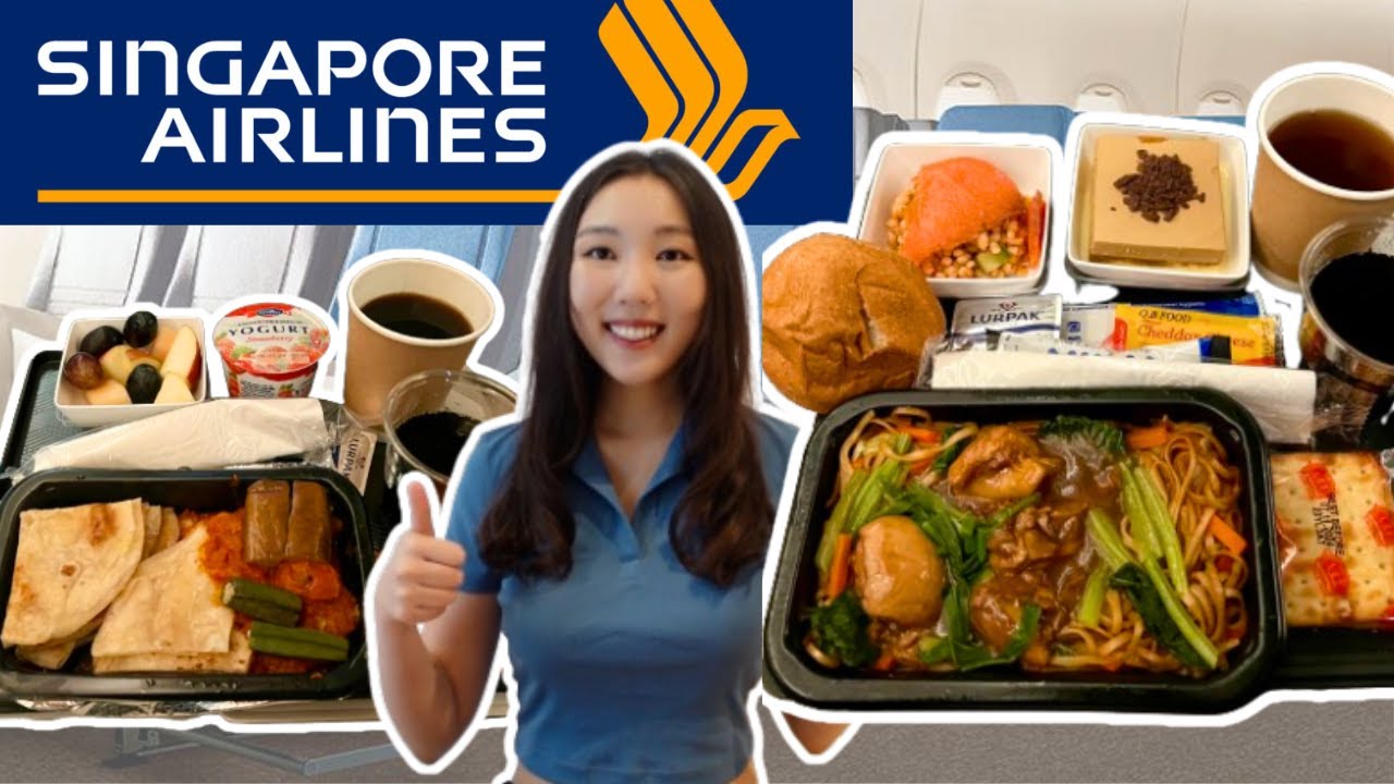 singapore airlines meal selection